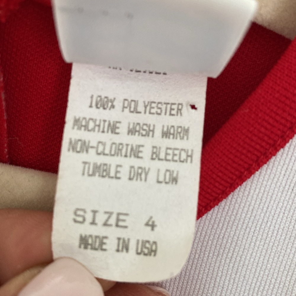 Vintage Dayton Girl’s Cheerleading Outfit - Size 4 - Made in USA - Picture 4 of 9